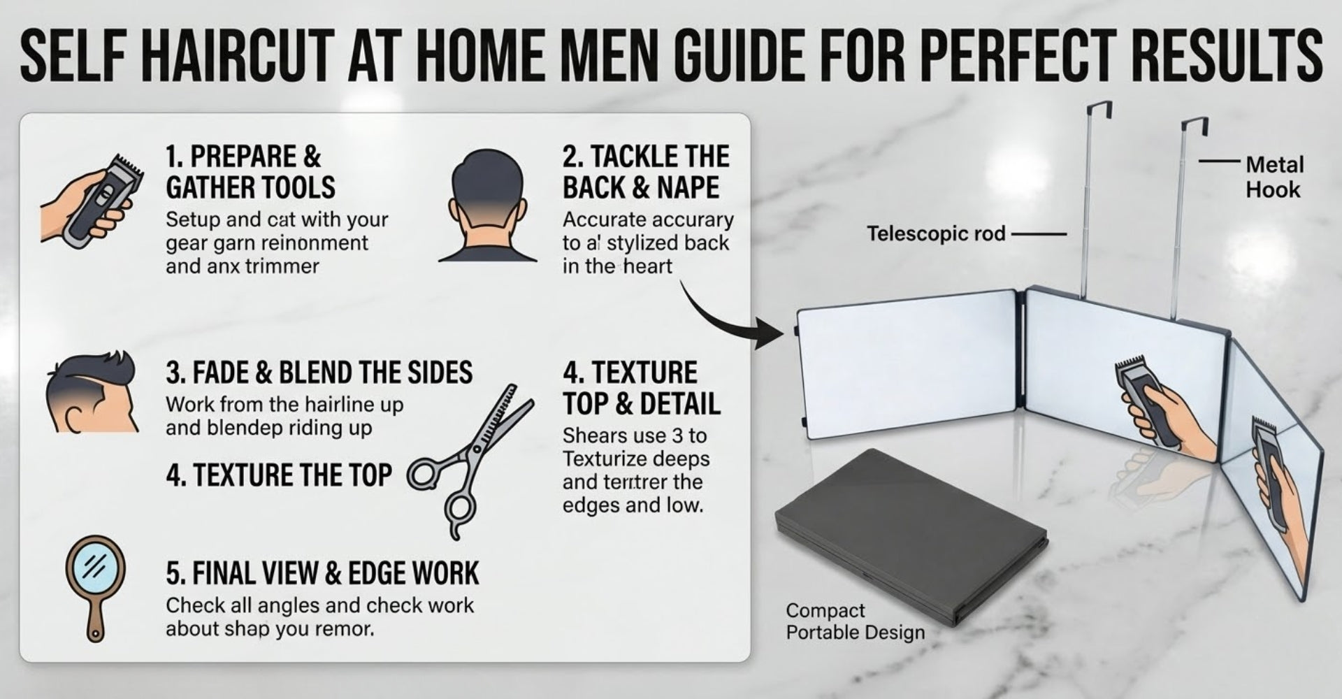 Self Haircut at Home Men Guide for Perfect Results