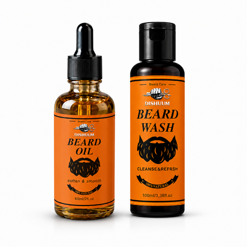 Dishuum Beard Care Combo – Beard Wash (100ml) + Beard Oil (60ml)