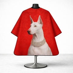 Luxury Doberman Designer Barber Cape