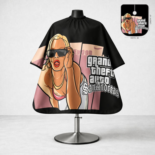 GTA San Andreas Inspired Premium Barber Cape