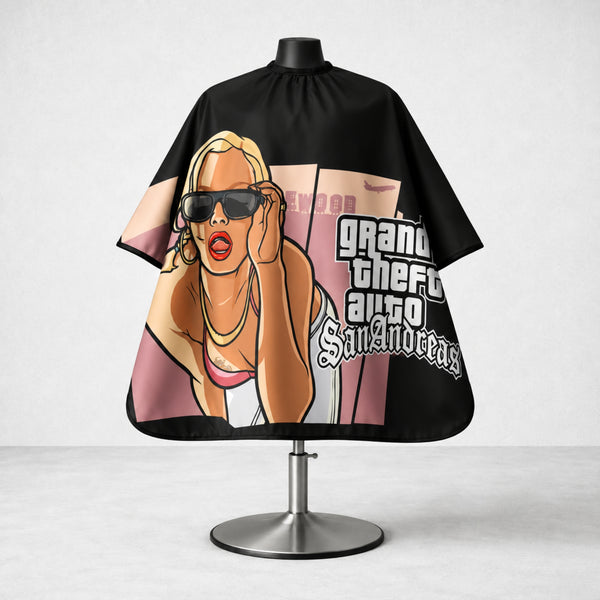 GTA San Andreas Inspired Premium Barber Cape