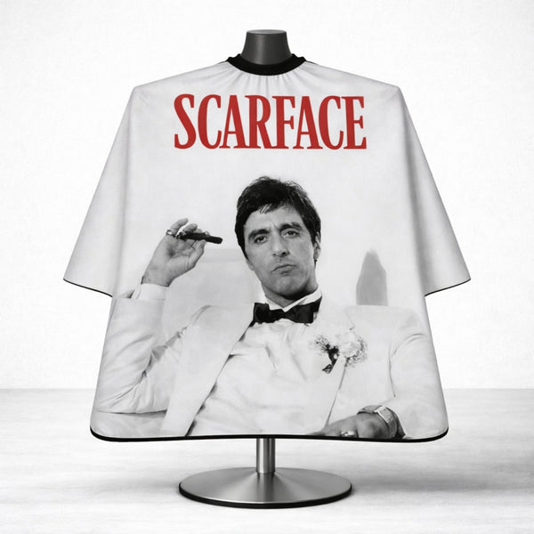 Scarface Classic Graphic Barber Cape