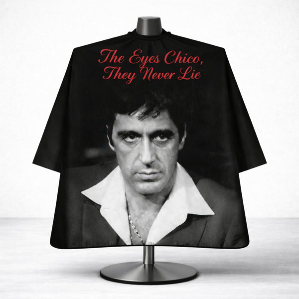 Scarface “The Eyes Chico” Barber Cape