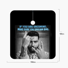 Dream Big Motivational Barber Cape " Karan Aujla " Edition