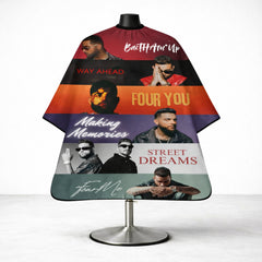 Street Dreams Graphic Barber Cape " Karan Aujla " Edition