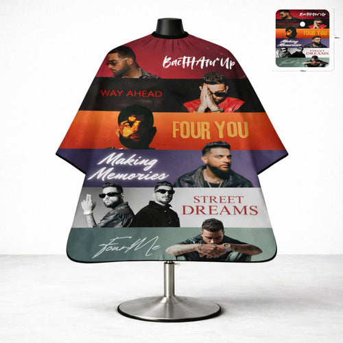 Street Dreams Graphic Barber Cape " Karan Aujla " Edition