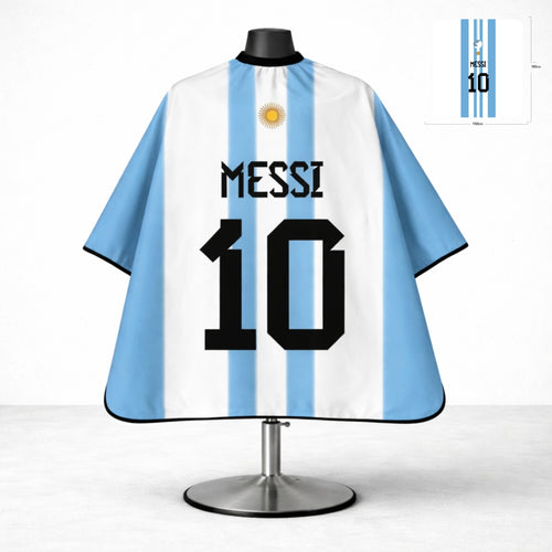 Messi 10 Argentina Designer Barber Cape