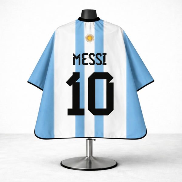 Messi 10 Argentina Designer Barber Cape