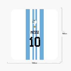 Messi 10 Argentina Designer Barber Cape