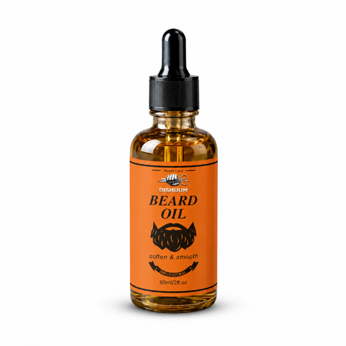 DISHUUM Beard Oil | Softens, Smooths & Nourishes Beard | 60ml
