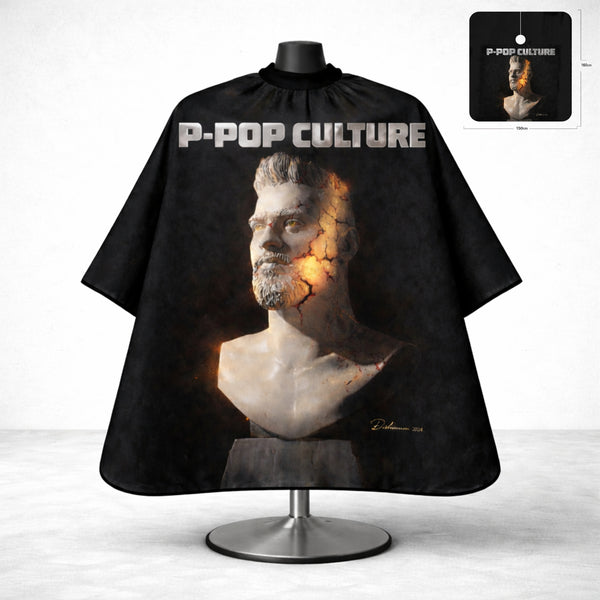 P-POP Culture Premium Barber Cape