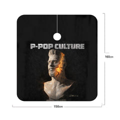 P-POP Culture Premium Barber Cape