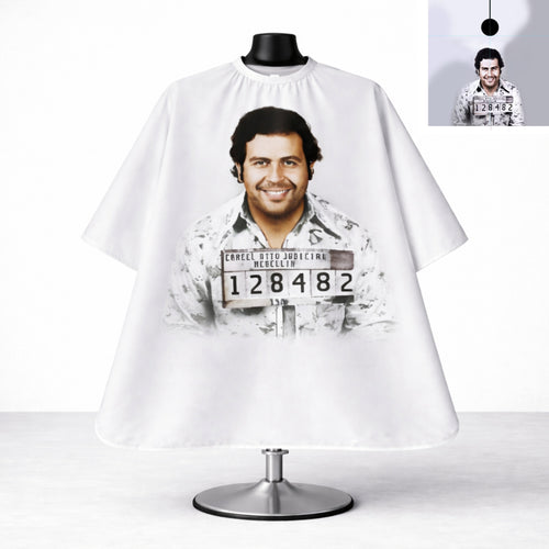 Statement Barber Cape “Escobar” Edition