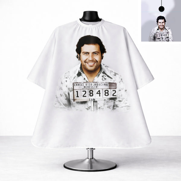 Statement Barber Cape “Escobar” Edition