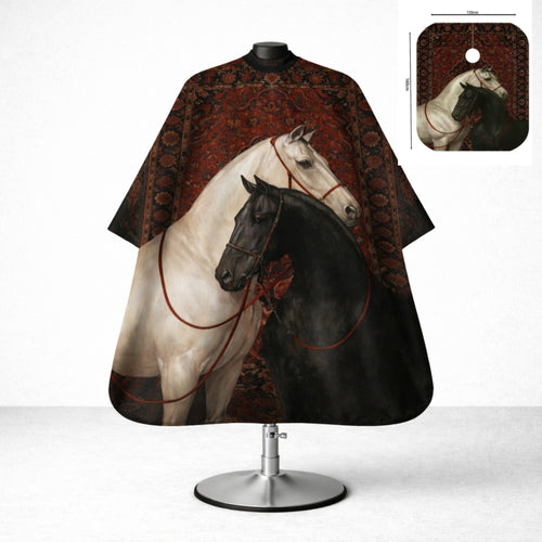 Art Series Barber Cape “Horse” Edition