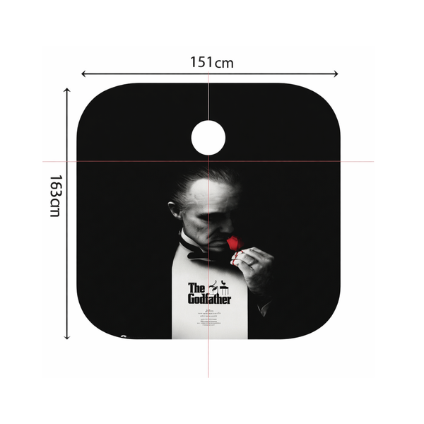 Icon Barber Cape Godfather Edition