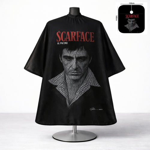 Scarface Al Pacino Premium Barber Cutting Cape