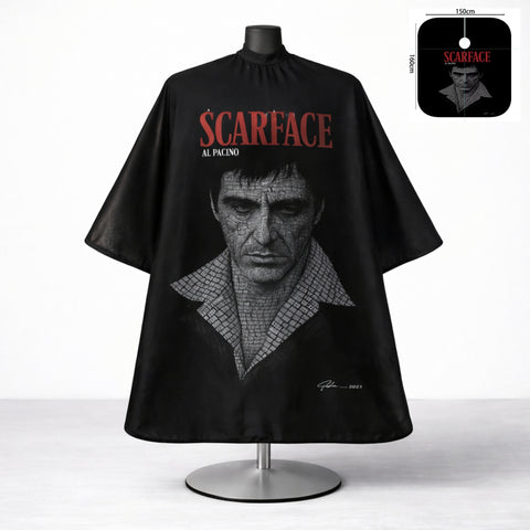 Scarface Al Pacino Premium Barber Cutting Cape