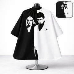 Statement Barber Cape “Scarface” Edition