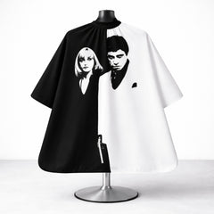 Statement Barber Cape “Scarface” Edition