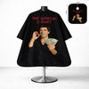 Statement Barber Cape “The World Is Yours” Edition