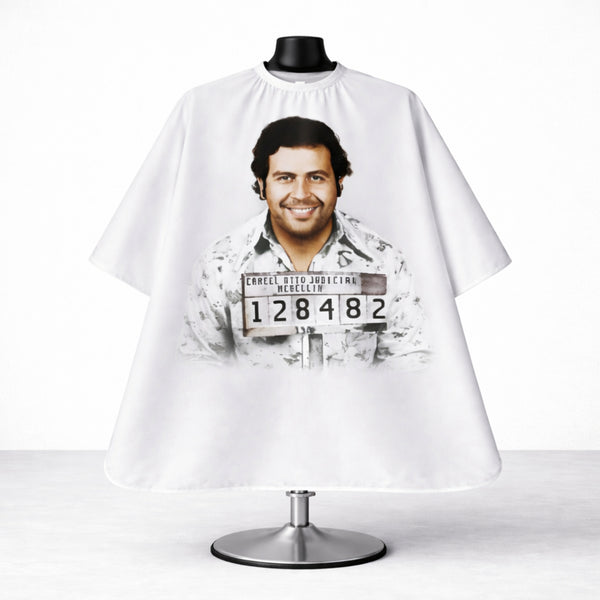 Statement Barber Cape “Escobar” Edition