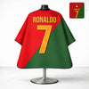 Ronaldo 7 Portugal Designer Barber Cape