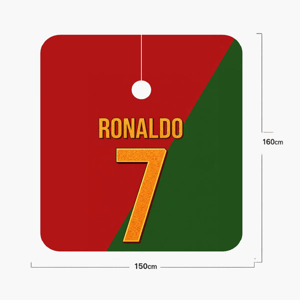 Ronaldo 7 Portugal Designer Barber Cape