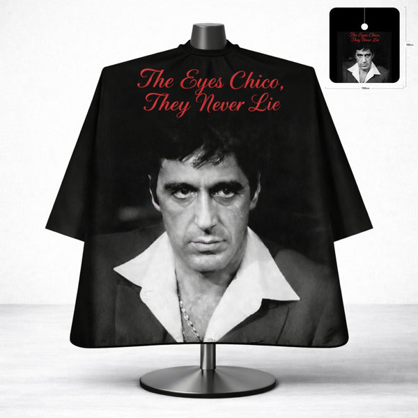 Scarface “The Eyes Chico” Barber Cape