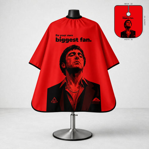 Motivational Gangster Edition Professional Hair Cutting Cape
