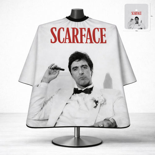 Scarface Classic Graphic Barber Cape