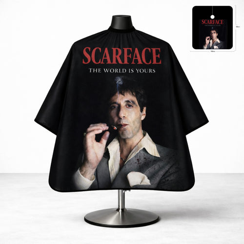 Scarface Inspired Professional Barber Capes | Premium Waterproof Capes