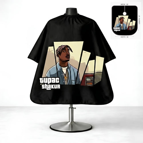 Tupac Shakur Inspired Premium Barber Cape