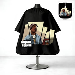 Tupac Shakur Inspired Premium Barber Cape
