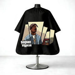 Tupac Shakur Inspired Premium Barber Cape