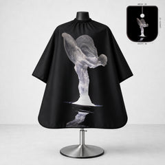 Luxury Spirit of Ecstasy Inspired Premium Barber Cape
